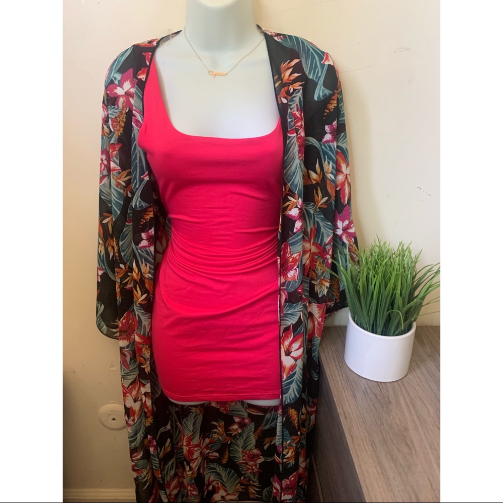 Brand new floral cardigan